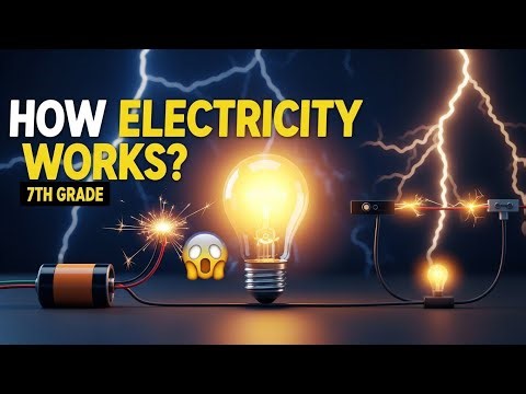 Electricity Explained | 7th Grade Physics | How Electric Current Works
