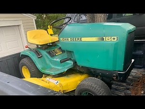 John Deere 160. Will it run?