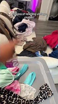 Process to reselling clothes #resell