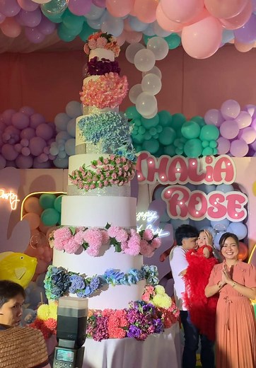 Thalia Rose's Stunning 10ft Birthday Cake Celebration