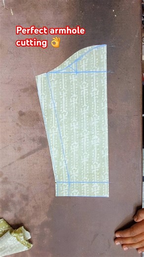 Armhole Cutting for Sleeves ✂️ Kurti Armhole Fitting Tips #Shorts #Viral