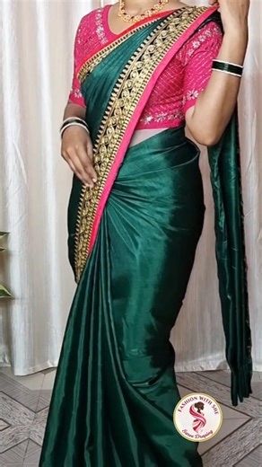 How to Drape a Saree Perfectly//#viral #shorts #drapingtutorial