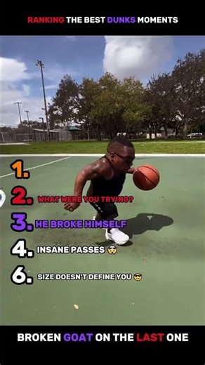 RANKING THE BEST BASKETBALL DUNK MOMENTS #brazil #basketball #lebronjames