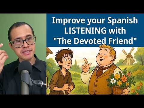 Learning Spanish? Improve your LISTENING with "The Devoted Friend" | Part 1