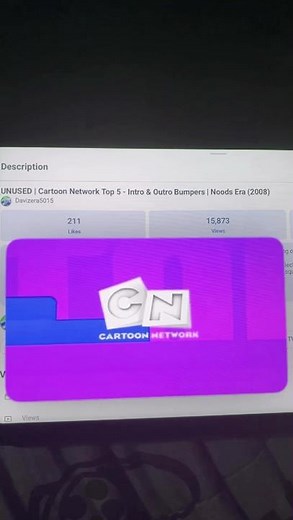 UNUSED | Cartoon Network Top 5 Outro Bumper | Noods Era (2008) In Low Tone/Pitched