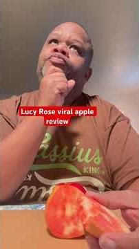 It was smacking literally… we were not trying to smack, but could not help it! #LucyRoseApples