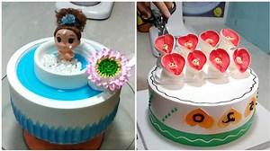 Amazing Birthday Cake Design Ideas | Mom Bakers Cake Decoration Ideas | | Easy Cakes Decorating Ideas | Facebook