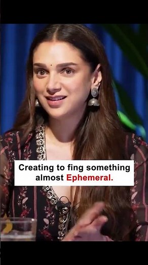 Learn English With Aditi Rao Hydari | What Does “Ephemeral” Mean? #learnenglish #dailyenglish