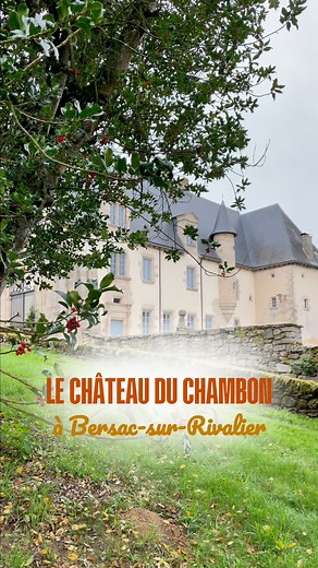 20K views · 126 reactions |  Le Château du Chambon est une merveille à découvrir à Bersac-sur-Rivalier ! ✨ Classée aux monuments historiques, cette demeure seigneuriale vous fera plonger dans l'époque de la Renaissance en Limousin ...  Visitez-le toute l'année sur rendez-vous, vous serez guidés par ses propriétaires passionnés et passionnants !  Toutes les infos sur ▶️ https://urls.fr/c5-LWV | Tourisme Monts du Limousin | Facebook