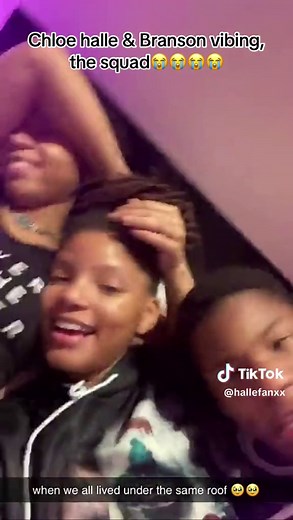 Branson ate lol😭😭😭❕#chloexhalle #bransonbailey #hallefanxx | halle bailey