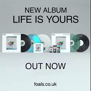 14 reactions | Listen to our new album Life Is Yours now! Signed deluxe marbled vinyl available in our Shop  | Foals | Facebook