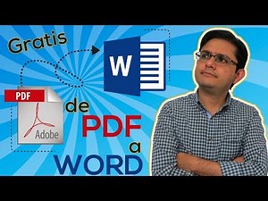 ⚡️ Como convertir PDF a WORD GRATIS 🧐