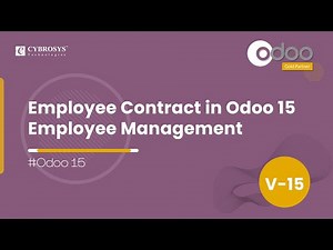 Employee Contract in Odoo 15 Employee Management | Odoo 15 Employee Module