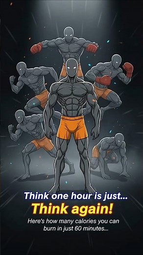 🔥 1 Hour Workout = How Many Calories Burned Shocking Results! 💪 | MrFitFox | Fast Fat Burning