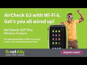 AirCheck G3 Feature Reveal - Wi-Fi 6/6E Channels