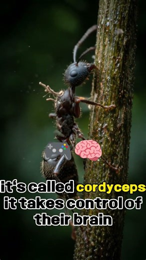 This is how real zombies happen… in nature 😳#CreepyNature #Science #whatif #Wildlife