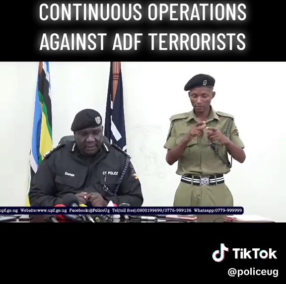 Operaciones de seguridad contra rebeldes ADF en Uganda
