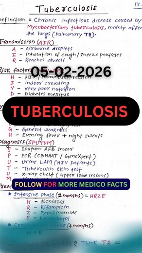 Ravi Ranjan Kumar on Instagram: "Tuberculosis - know about it Watch Tuberculosis new treatment guidelines reel available on facebook 👍 Follow for Daily Pharmacology Notes 📘 Subscribe to get exclusive PDF notes 📩 For business & collab : DM Or WhatsApp: 📲 +917303359158 (No Call) ⚠️ Disclaimer: ❌ Do not copy, reproduce, edit, or repost this material on any website, social media platform, or digital/print medium without prior permission. ❌Do not self-medicate. Use only on doctor’s prescription. 