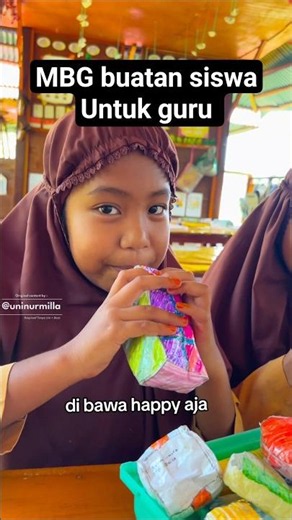 When students are too creative in making MBG menus for teachers