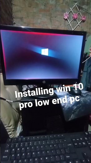 installing win 10 pro 2gb ram🔥🔥