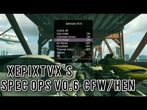 MW2 | 1.14 | xePixTvx's | SpecOps/Campaign | Patch Mod Menu | (CFW/HEN) [+Download]