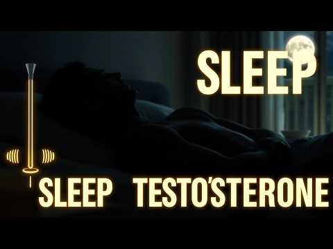 528Hz Testosterone Boost 💪 Deep Night Hormone Recovery for Men