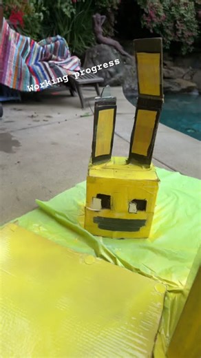 Making 8bit spring Bonnie #fivenightsatfreddys ￼￼