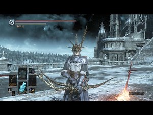 Dark Sun Gwyndolin Build vs Saint Aldrich DS3