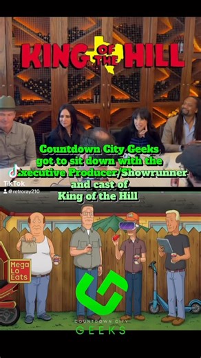 COMING SOON! The Countdown City Geeks interview with the cast of the @kingofthehill revival! #atxtvfestival @payableondeath7 | Countdown City Geeks