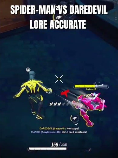 Spider-Man vs DareDevil #viral #marvelrivals #fypシ