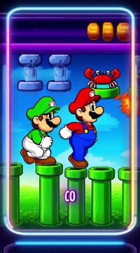 Luigi Named After a PIZZA PARLOR?! 😱 Mario Bros Secrets | Byte Back Pt 2 #gaming #history
