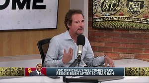 6.3K views · 24 reactions | "Yesterday the University of Southern California made it official, Reggie Bush did in fact go to USC. That really happened." Jim Rome discusses the end of Reggie Bush's 10-year NCAA-mandated disassociation with USC. | CBS Sports | Facebook