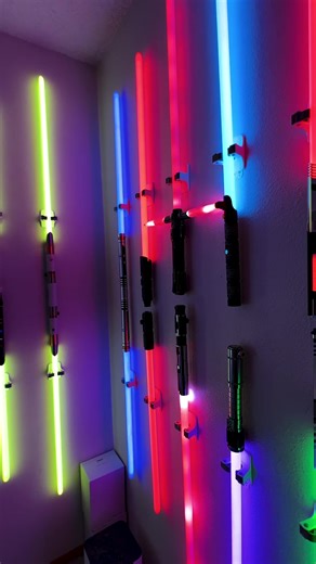 How many sabers can you count? Would like to thank all our affiliate partnered lightsaber stores that have worked with us though 2025! We wish everyone a great new year 2026! May the Force be with you, always! 👉 @Neosabers 👉 @VadersSabers 👉 @N sabers Use our affiliate discount code: priyonjoni with any of these amazing lightsaber vendors! Special shout out goes out to our local saber and collectible store here in Des Moines, WC Outpost ! #StarWars #neopixellightsaber #lightsaber #StarWarsHous