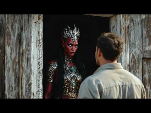 The Most Beautiful Alien Warrior Woman Came to My House for a Strange Reason