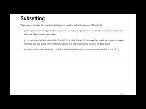 Subsetting Basics HD 720p