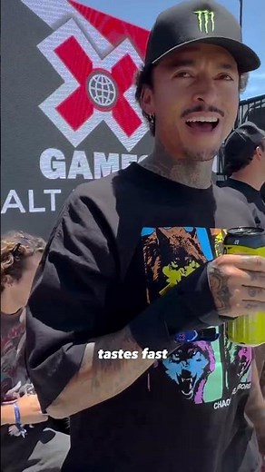 The crew trying Lando Monster for the first time 💯