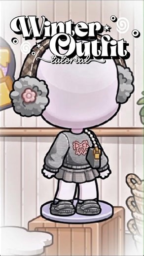 Winter Outfit Tutorial 🌨️ #viral #winter #avatarworld