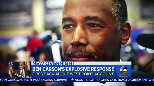 Ben Carson Fired Up While Defending Past Allegations