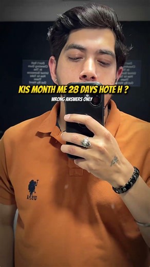 Kya aap bata sakte ho kis month me 28 din hote hain? 🤔 90% galat hote h.. comment kro, if you know