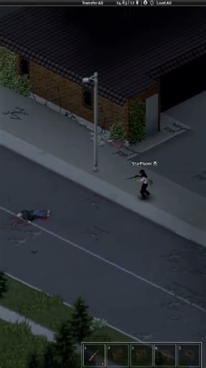 just two shots #projectzomboid #pz #pvp