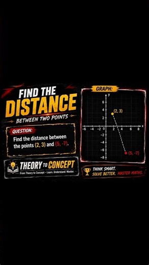 Most Students Get This Distance Formula Wrong 😱#tranding short