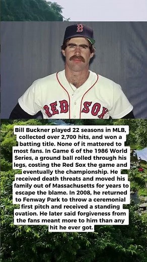 He Had a 2,700-Hit Career... But One Ground Ball Defined His Entire Legacy | Bill Buckner Story#news