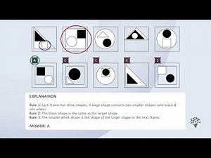 EPSO Abstract Reasoning task 4 - video explanation
