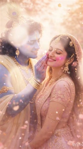 Holi Nand Lal Khelte❤️🍀🙏🏻#reels #viral #trending #jaishreekrishna #krishna #radhakrishna #radha