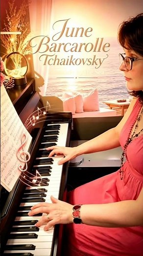 Tchaikovsky ✨️June, Barcarolle (The Seasons) 🎹 Piano Performance