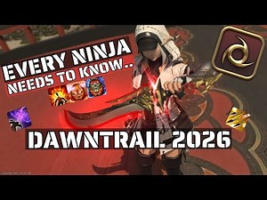 FFXIV - 2026 FULL Dawntrail Ninja Guide (7.4+) | Step By Step Rotation Optimization.. No BS.