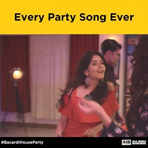 1M views · 12K reactions | Honest party summed up in a song // #BacardiHouseParty Watch Honest House Parties - https://youtu.be/a3DppNiAGNo | All India Bakchod | Facebook