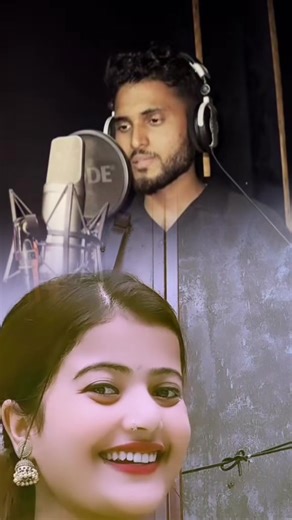 La talentosa Sanvi Bhagat en el estudio de grabación