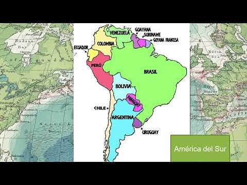 El Continente Americano Geografía