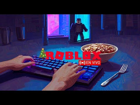 ASMR🎄| Obby´s de teclado en ROBLOX😴🎄 | Ven a JUGAR!🕹️| Comiento Atún con Huevo😴